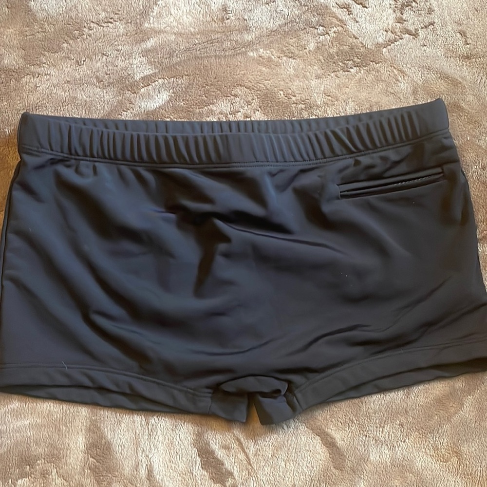 Hermes boy short  brief swim trunks nylon spandex size small medium sexy
